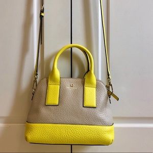 Yellow Kate Spade Crossbody Purse